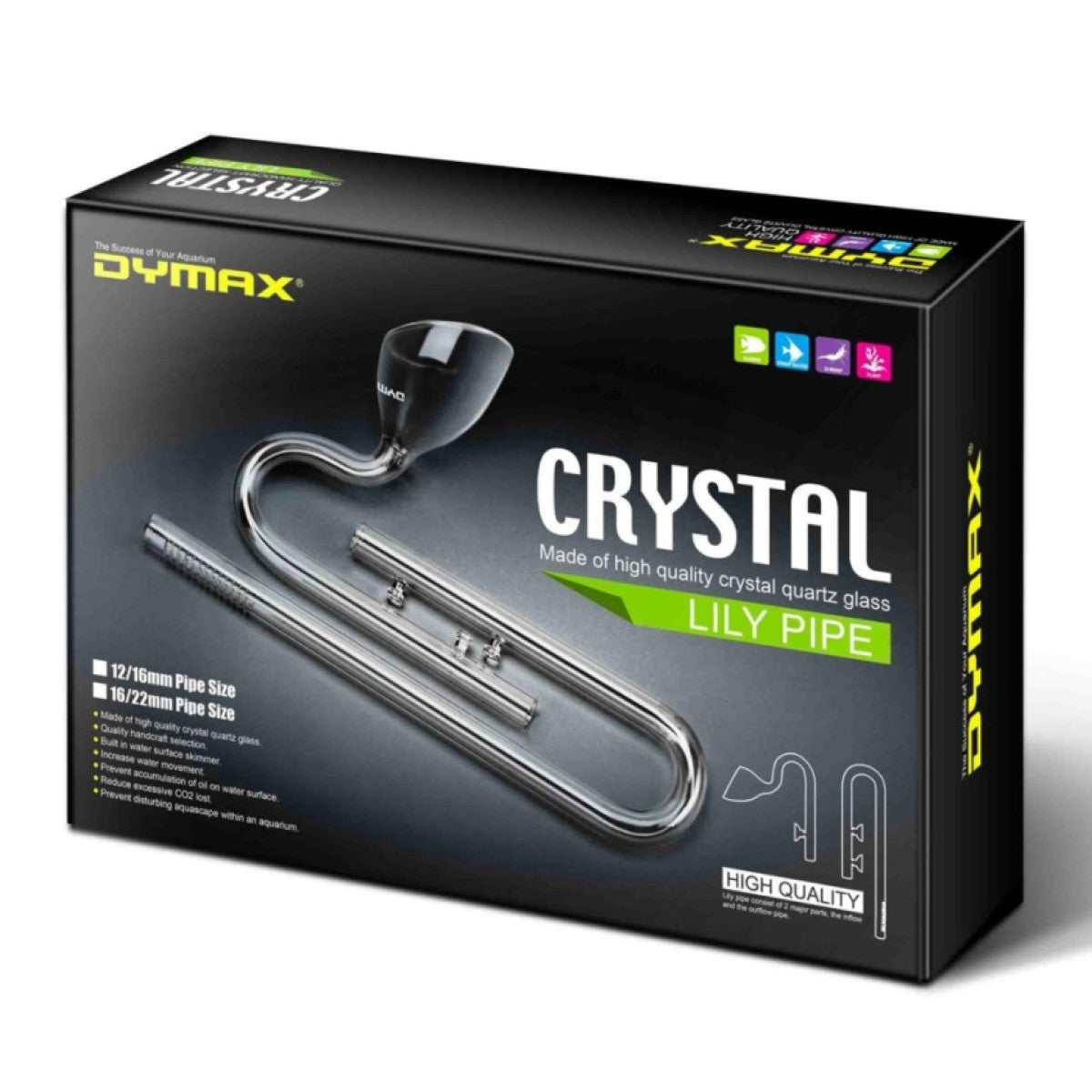 DYMAX CRYSTAL LILY PIPE