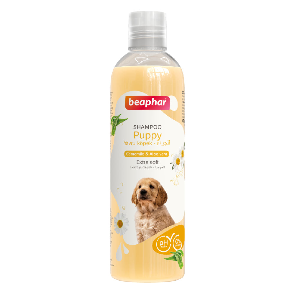 BEAPHAR PUPPY SHAMPOO COMOMILE & ALOE VERA FOR DOGS 250ML