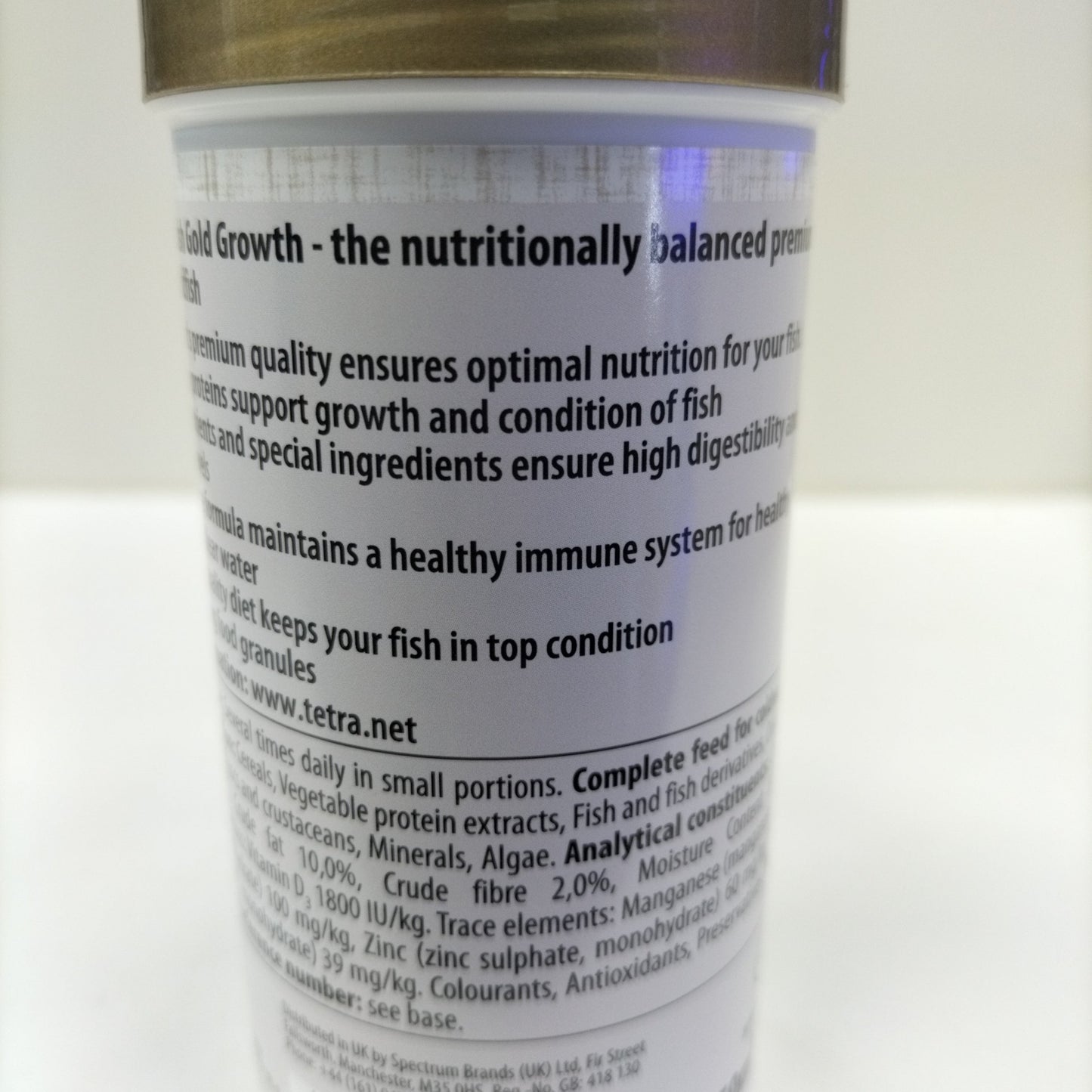 TETRA GOLDFISH GOLD GROWTH FISH FOOD 113G