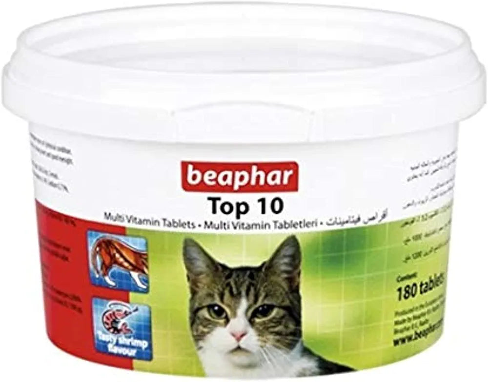 BEAPHAR CAT MULTIVITAMIN,S 180 TABLETS