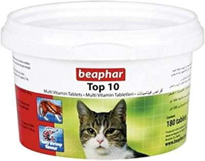 BEAPHAR CAT MULTIVITAMIN,S 180 TABLETS