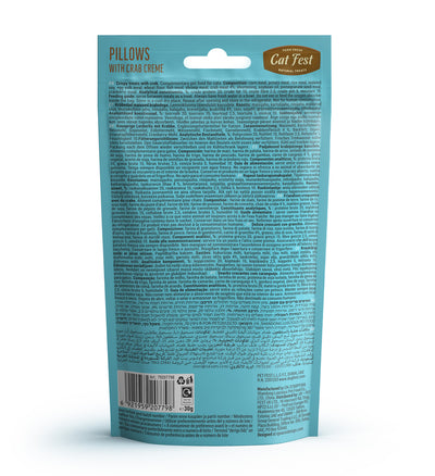 Cat Fest Pillows with crab cream