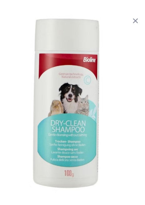 BIOLINE DRY CLEAN SHAMPOO FOR PET 100G