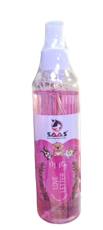 SAAS LOVE LETTER PERFUME SPRAY FOR DOGS & CAT'S 200ML