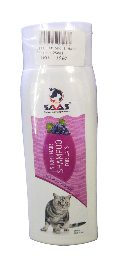 SAS Cat Short Hair Shampoo 250ml