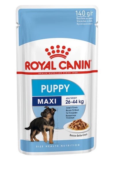 ROYAL CANIN PUPPY MAXI GRAVY 140G